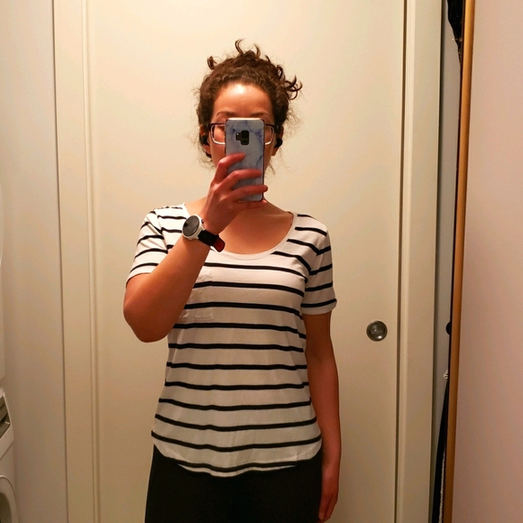 Short Sleeve Striped Tee - Picture 3 of 5